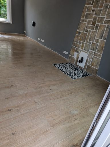 pose carrelage parquet